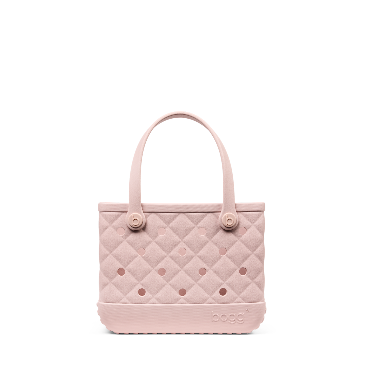 Bitty Bogg Bag - Quilted Rose Petal - Smooth Finish