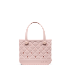Bitty Bogg Bag - Quilted Rose Petal - Smooth Finish