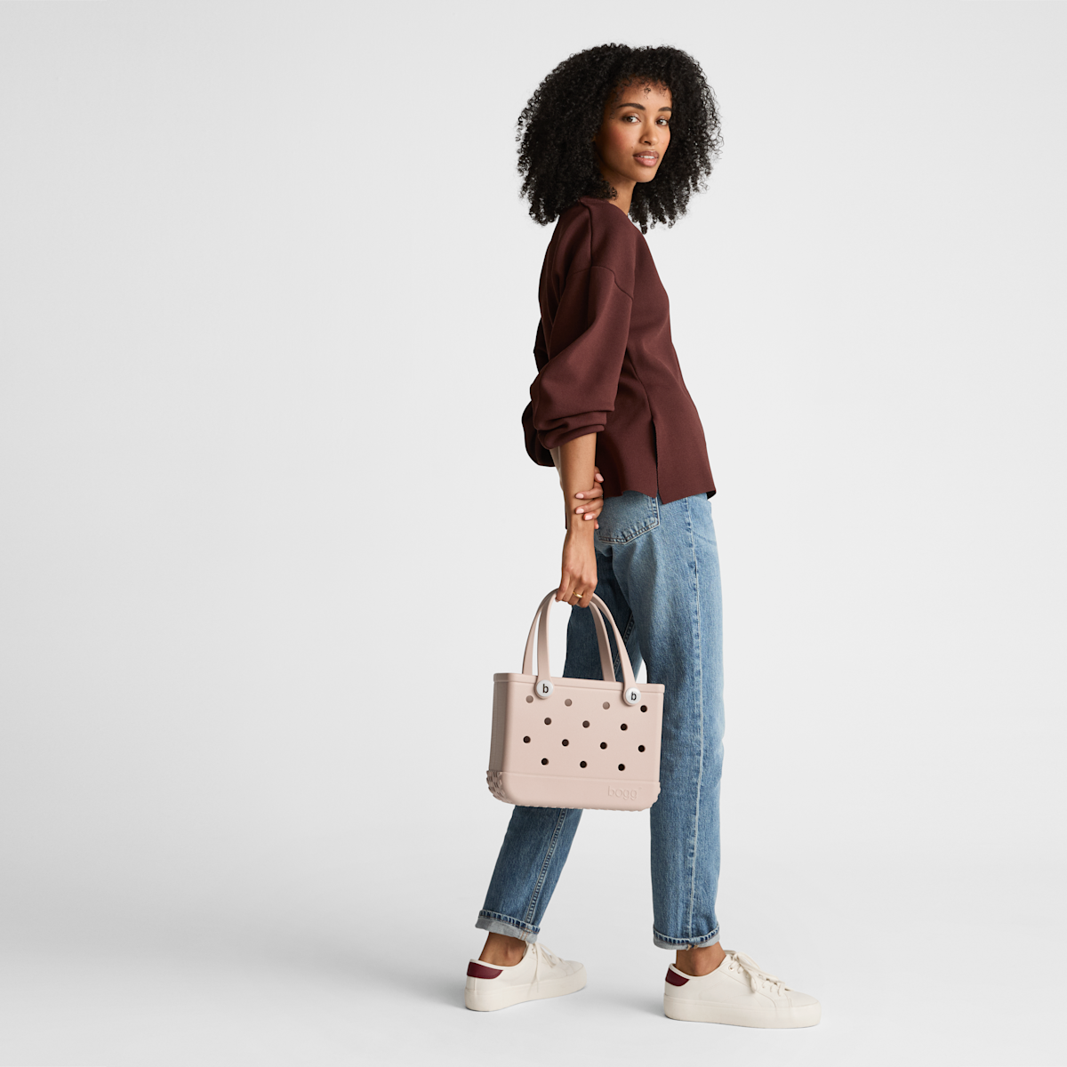 Bitty Bogg Bag - Capri Coral Stripe - Home Comfort